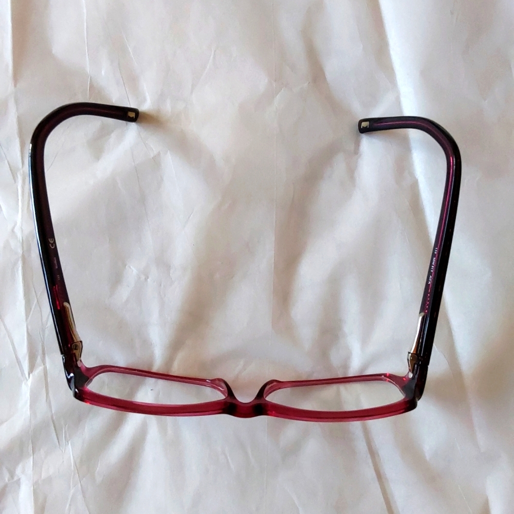 MaxMara pink purple eyeglasses - Picture 5 of 9